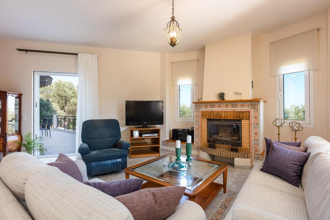 Villa Simore Rethymno Esterno foto