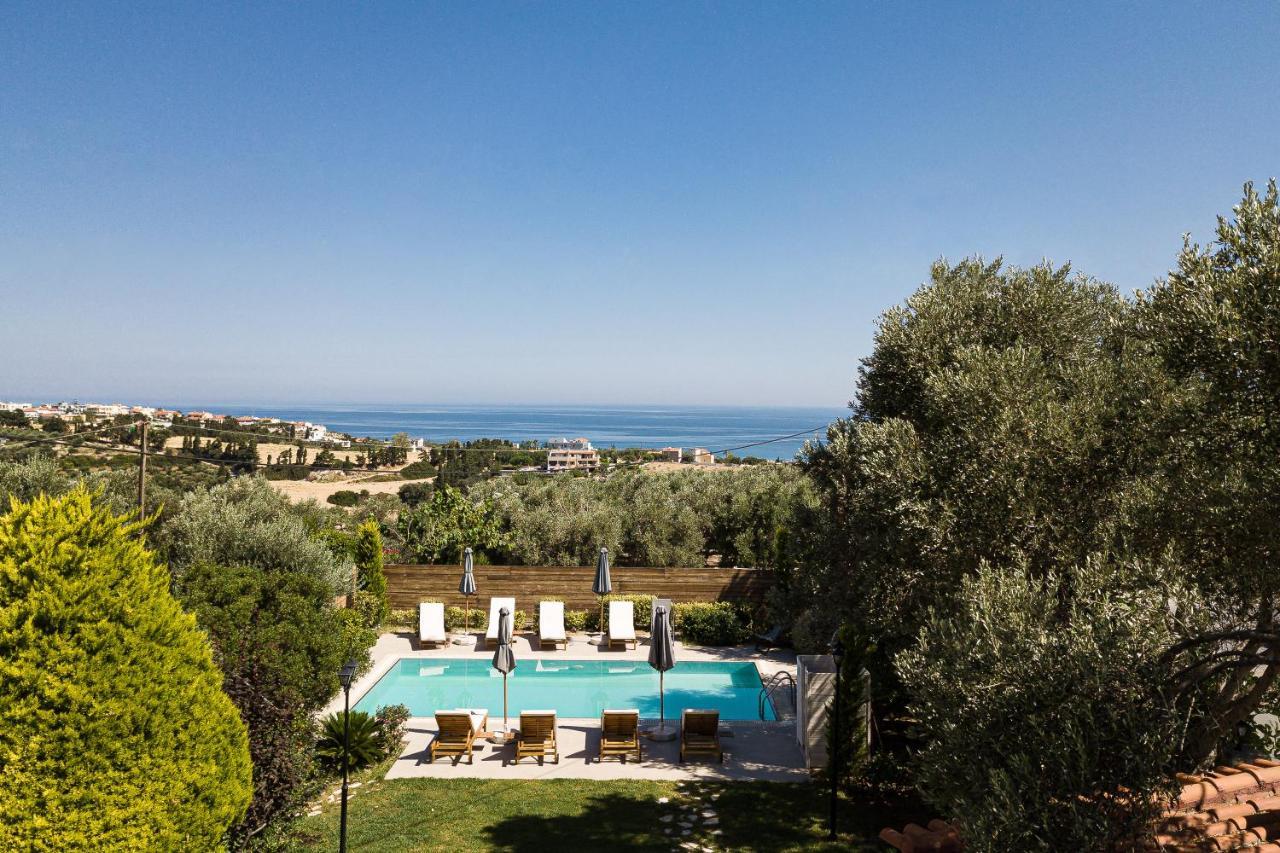 Villa Simore Rethymno Esterno foto