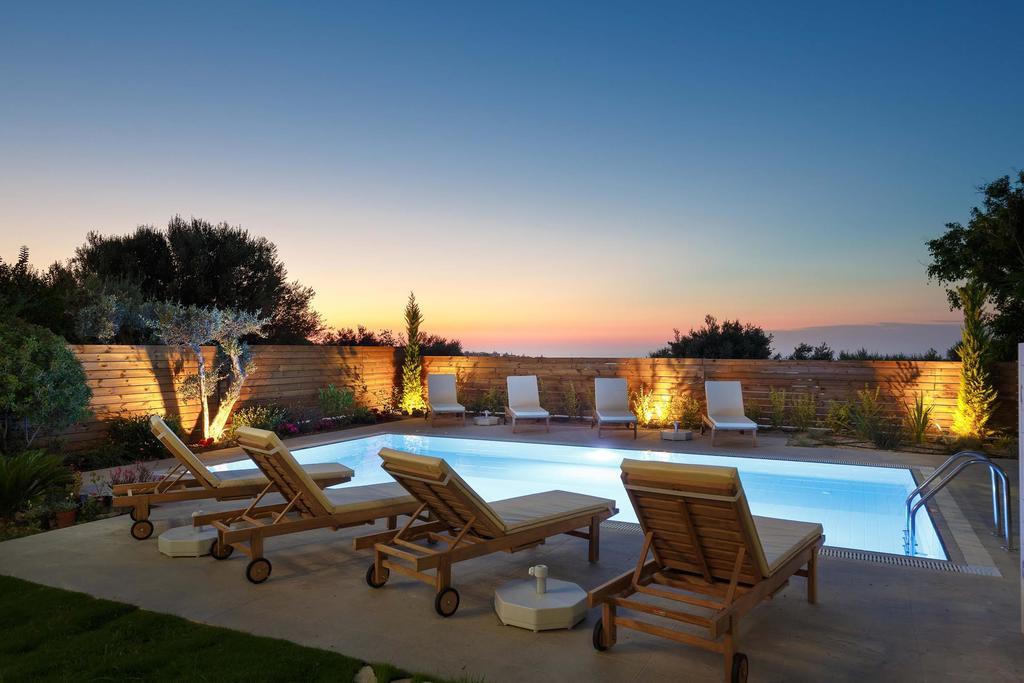 Villa Simore Rethymno Esterno foto